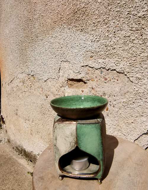 Zelená Aroma lampa — foto 4
