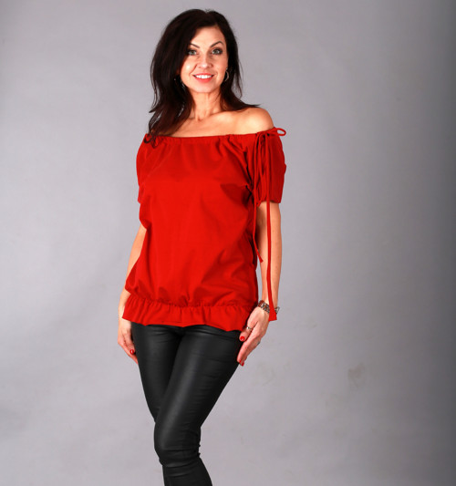 Marina T-Shirt Červené — foto 3