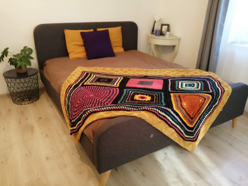 Háčkovaná deka III. 160cmx100cm — foto 2