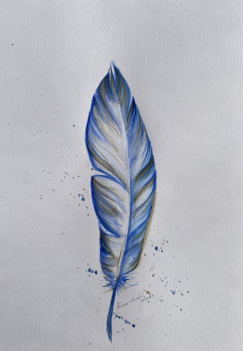 Blue feather — foto 2