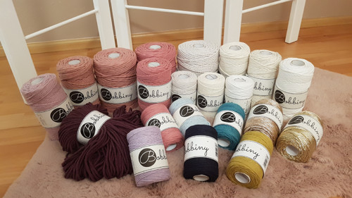 Boho Macrame Zástěna-Paravan 120 — foto 3
