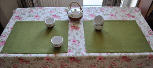 Olivově zelená - Prostírání — foto 2