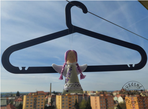 Andělky MINI plněné levandulí smetanové — foto 2