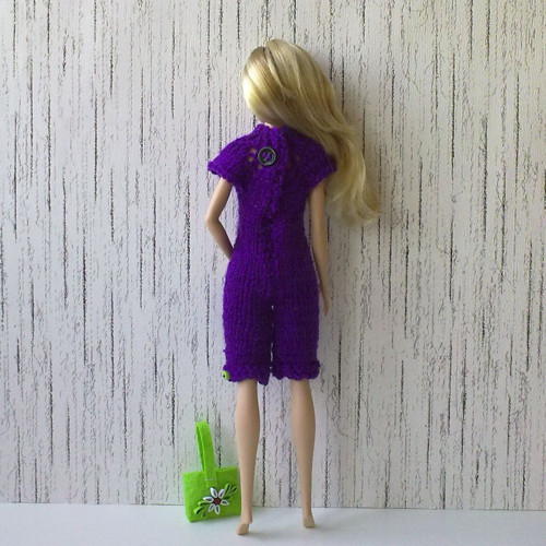 Oblečky pro Barbie - overal, kabelka — foto 5