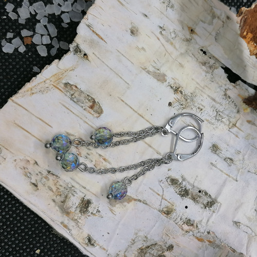 Aqua aura na řetízku — foto 2