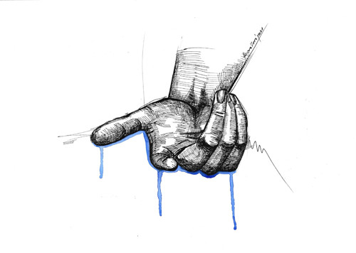 Hand/blue — foto 2