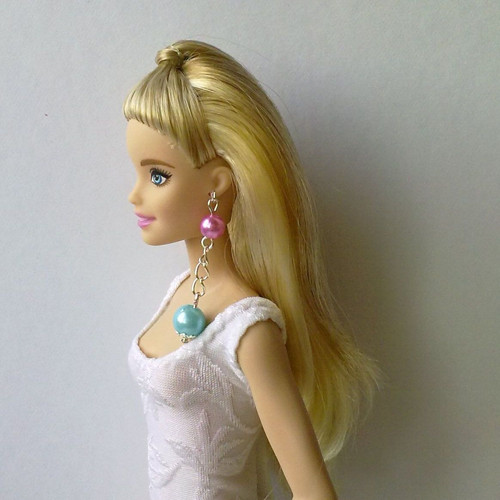 Šperky pro Barbie - náušnice — foto 3