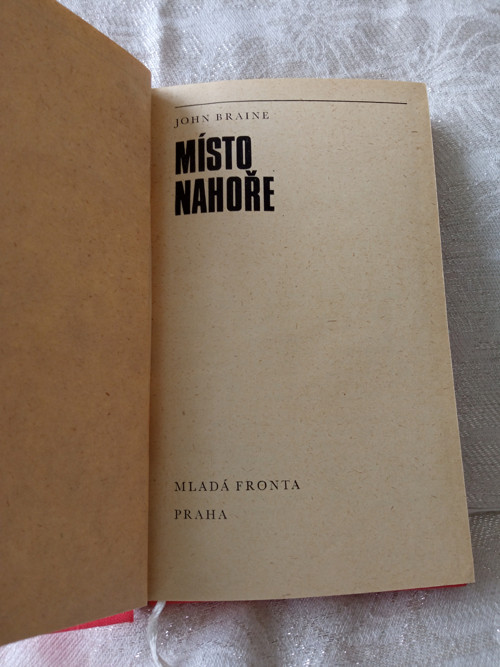 Místo nahoře - John Braine — foto 3