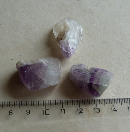 Fluorit surový - 3 ks — foto 3