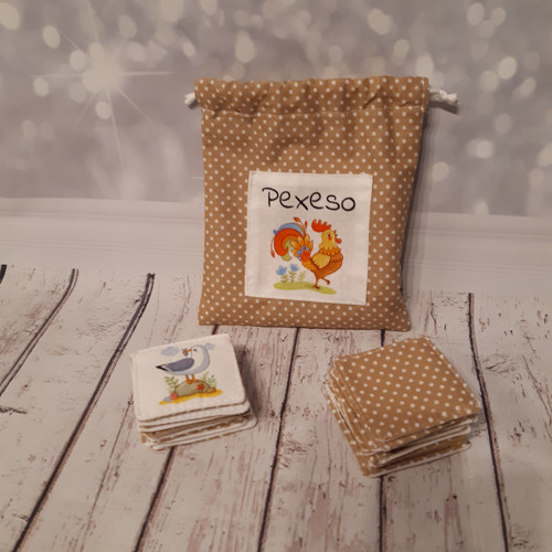 Látkové Pexeso - Zvířátka — foto 4