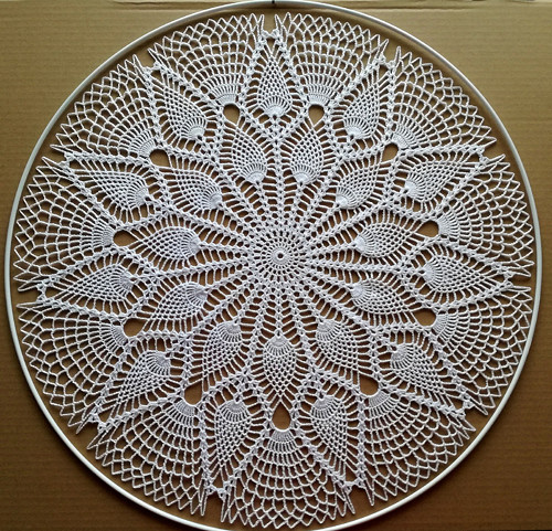 Krajka - do kruhu 50 cm — foto 2