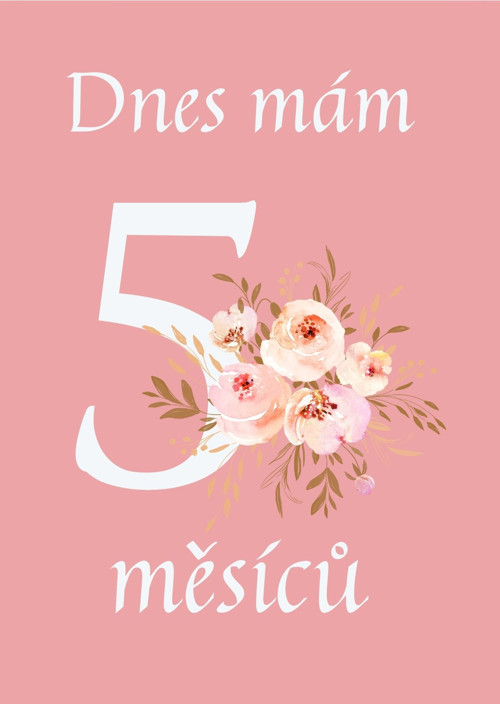 Milníkové kartičky PINK — foto 3