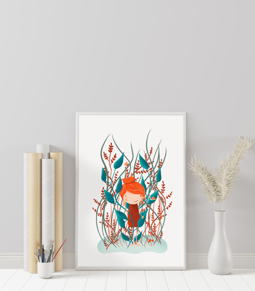 Schovaná, A4 ilustrace — foto 2