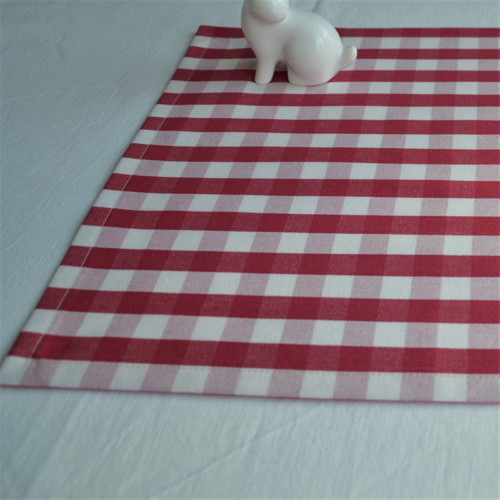 Červené káro - prostírání — foto 2
