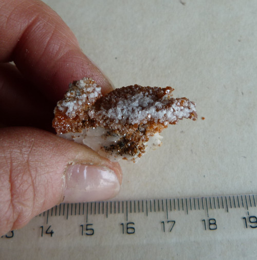 Baryt, vanadinit - 3,1 cm — foto 3