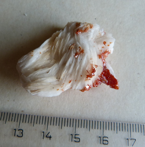 Baryt, vanadinit - 3,7 cm — foto 5