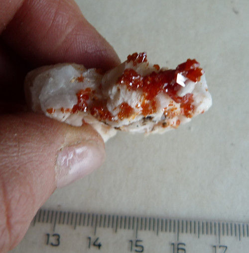 Baryt, vanadinit - 3,7 cm — foto 4