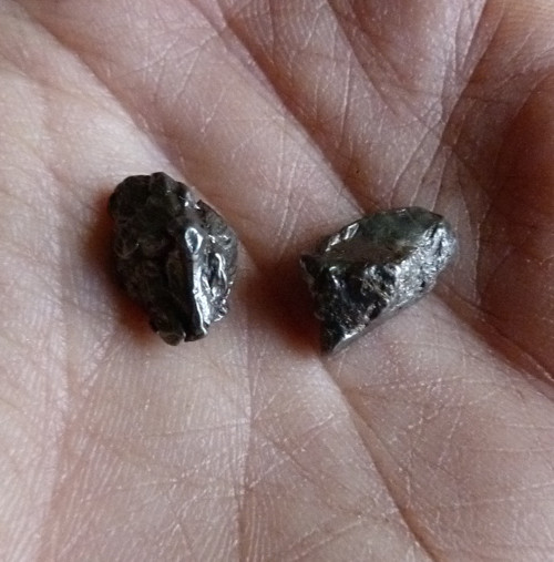 Meteorit - pár na náušnice (MP8) — foto 4