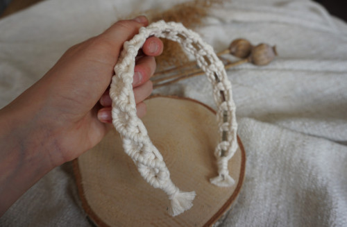 Macramé čelenka Smetanová — foto 4