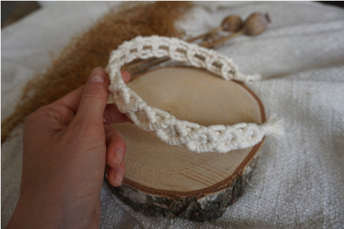 Macramé čelenka Smetanová — foto 3