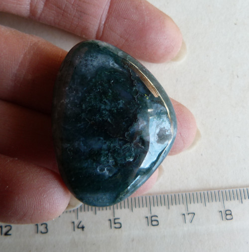 Achát mechový - 3,8 cm — foto 2