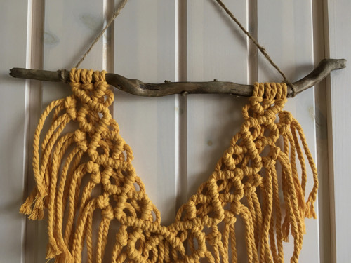 Macramé závěs — foto 4