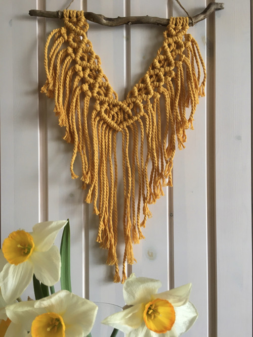 Macramé závěs — foto 2