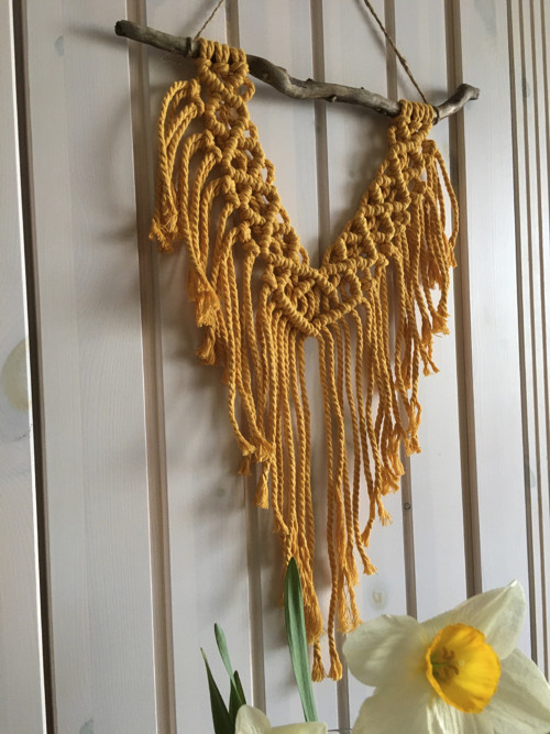 Macramé závěs — foto 3