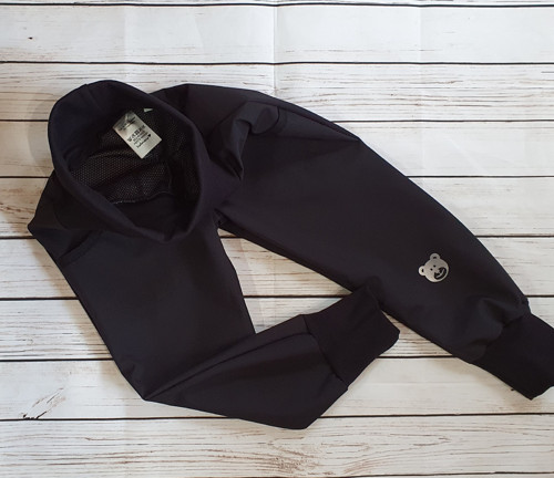 Letní softshellové kalhoty- černá — foto 3