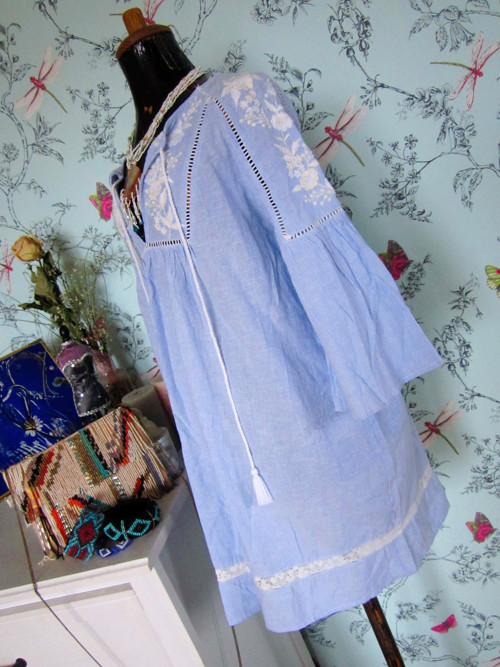 Tunika boho vyšívaná — foto 4