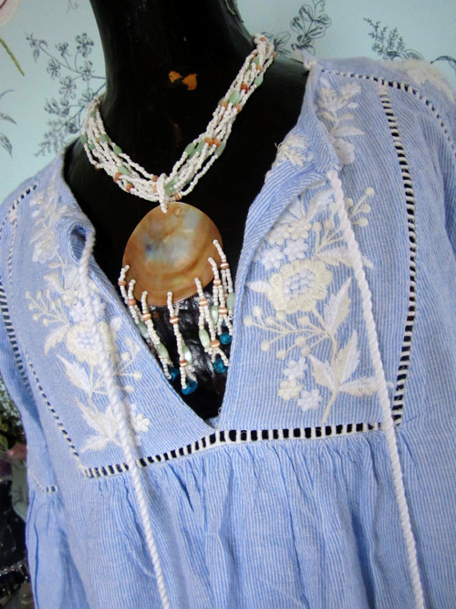 Tunika boho vyšívaná — foto 2