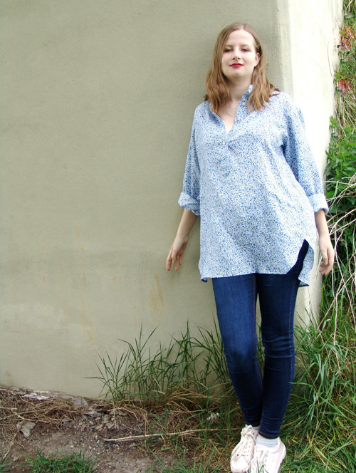 Lněná košile OVERSIZE VZLÉTNOUT? — foto 3