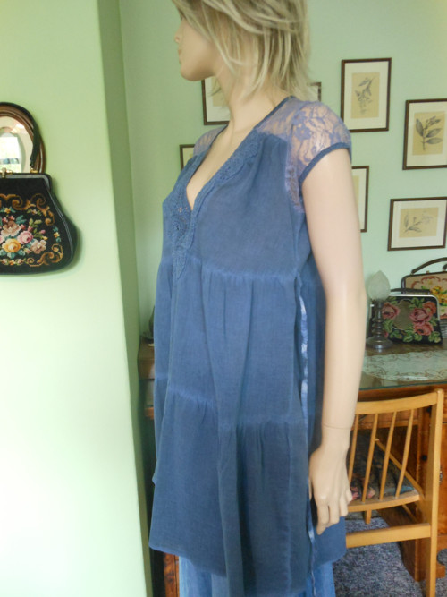 Šaty, tunika s krajkou, 38 — foto 3