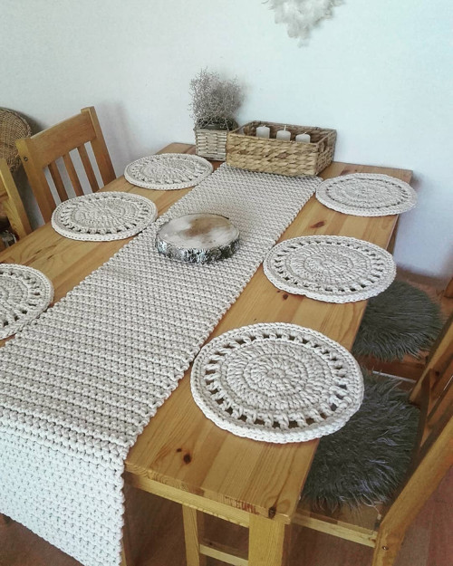 Prestieranie prírodné okrúhle — foto 2