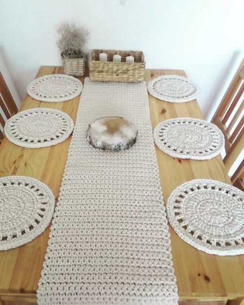 Prestieranie prírodné okrúhle — foto 3