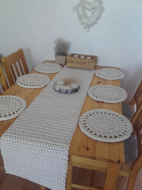 Prestieranie prírodné okrúhle — foto 6