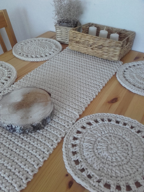 Prestieranie prírodné okrúhle — foto 4