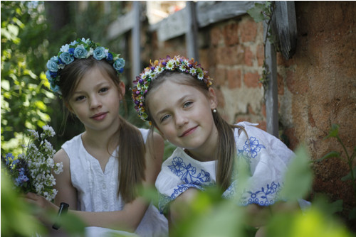 Čelenka "Dívka v modrém" — foto 3