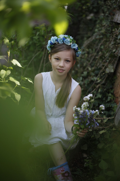 Čelenka "Dívka v modrém" — foto 2