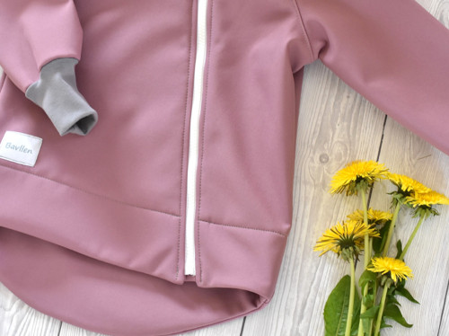 Softshell bunda - lila — foto 5