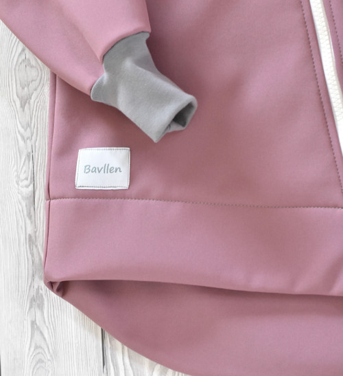 Softshell bunda - lila — foto 4