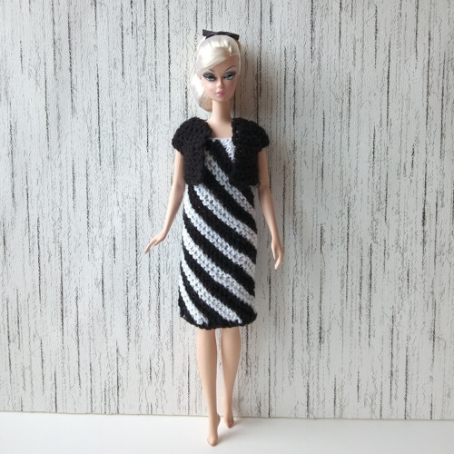 Oblečky pro Barbie - šaty, bolerko — foto 2