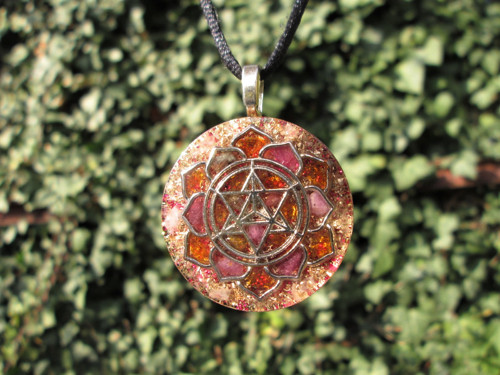 Org. šperk ,,Sri Yantra ochrany " — foto 2