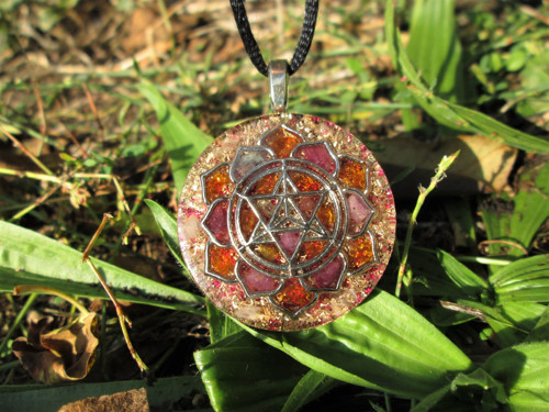 Org. šperk ,,Sri Yantra ochrany " — foto 5