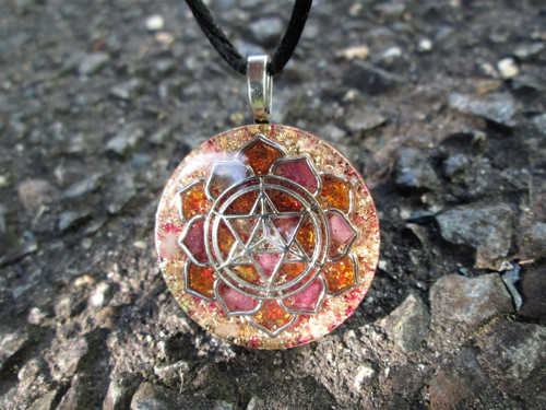 Org. šperk ,,Sri Yantra ochrany " — foto 3