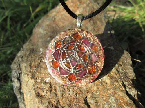 Org. šperk ,,Sri Yantra ochrany " — foto 6