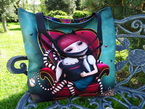 Alice in Wonderland ... bag — foto 4