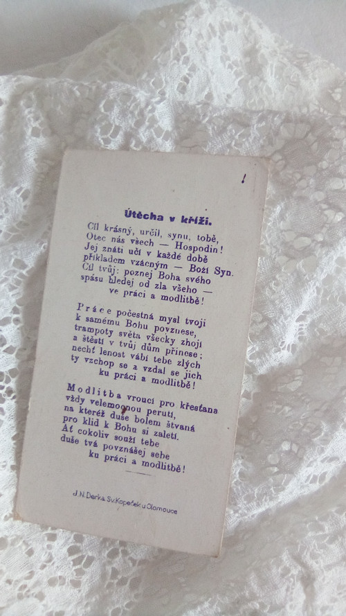 Náboženské kartičky — foto 2