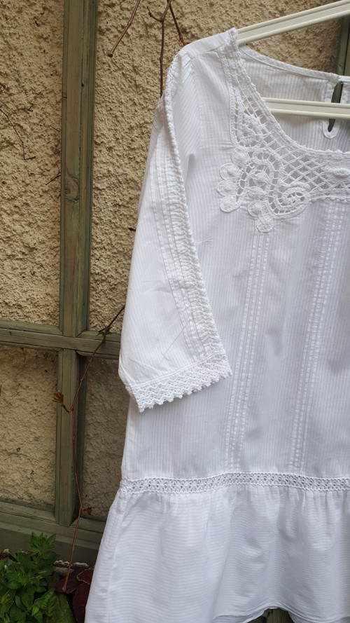 Léto v bílé tunice, vel.L. — foto 5