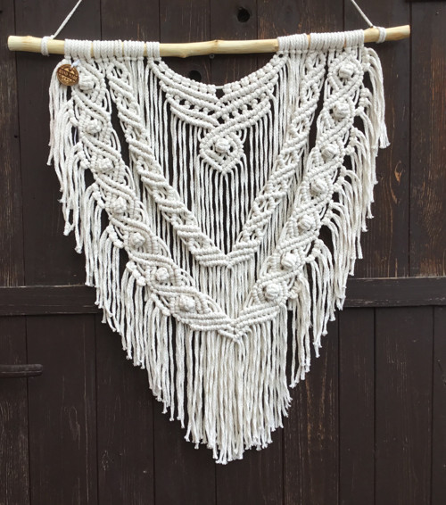 Macrame závěsná dekorace lV — foto 3